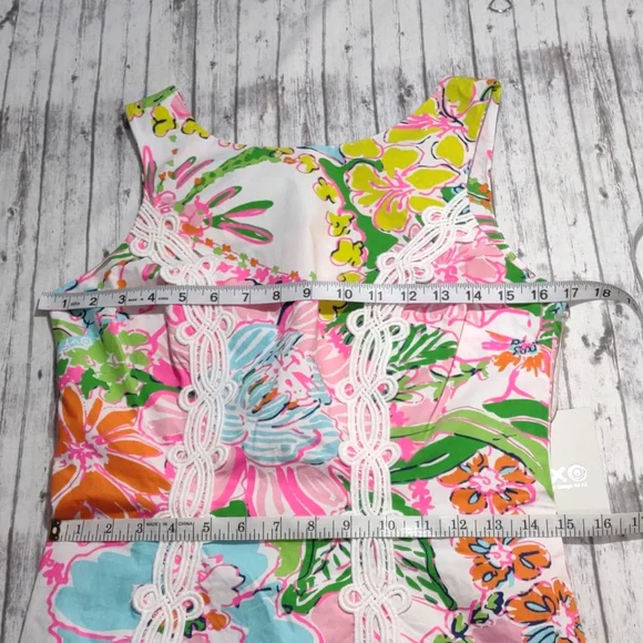 NWT Lilly Pulitzer Multi-Color Floral Sleeveless Dress - Picture 5 of 10